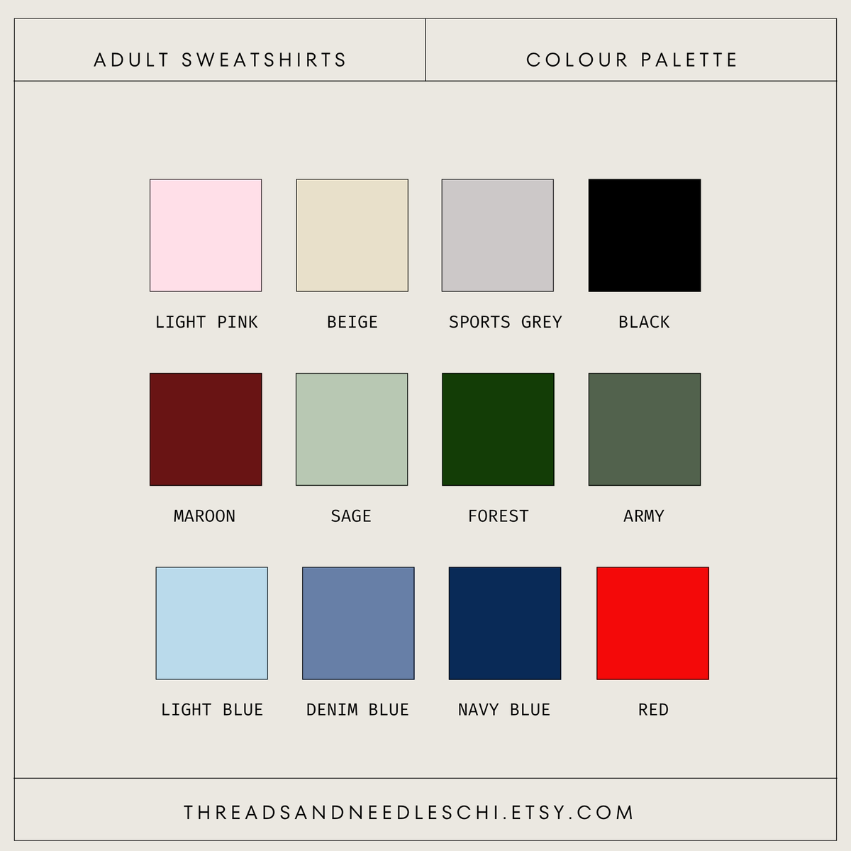 Classic NANTUCKET East Coast Crewneck Sweatshirt