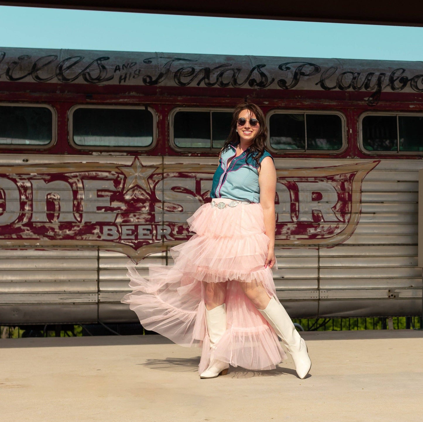 Howdy Partner Cotton Denim Button Up
