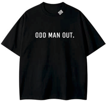 ODD MAN OUT | Confidence Oversized Statement Tee