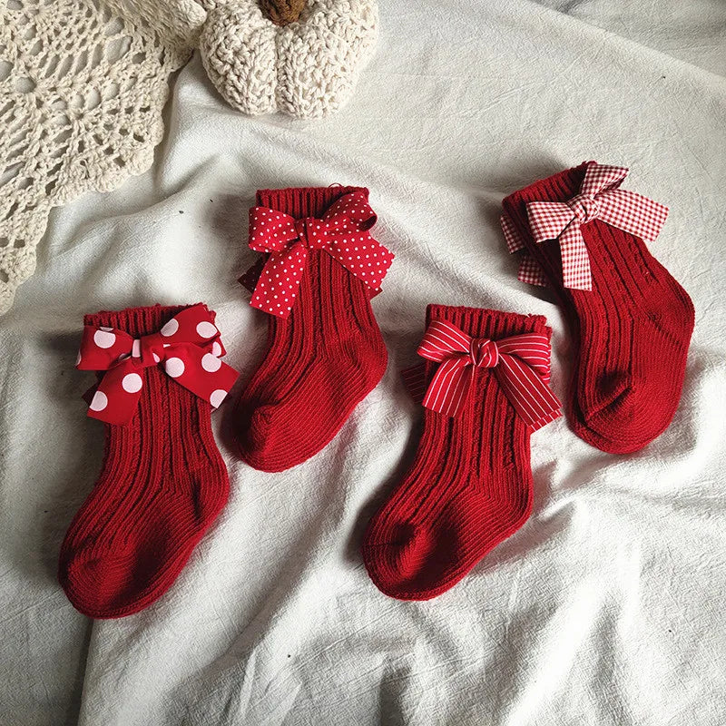 Girls Knee High Socks Sizes 0-5 Years