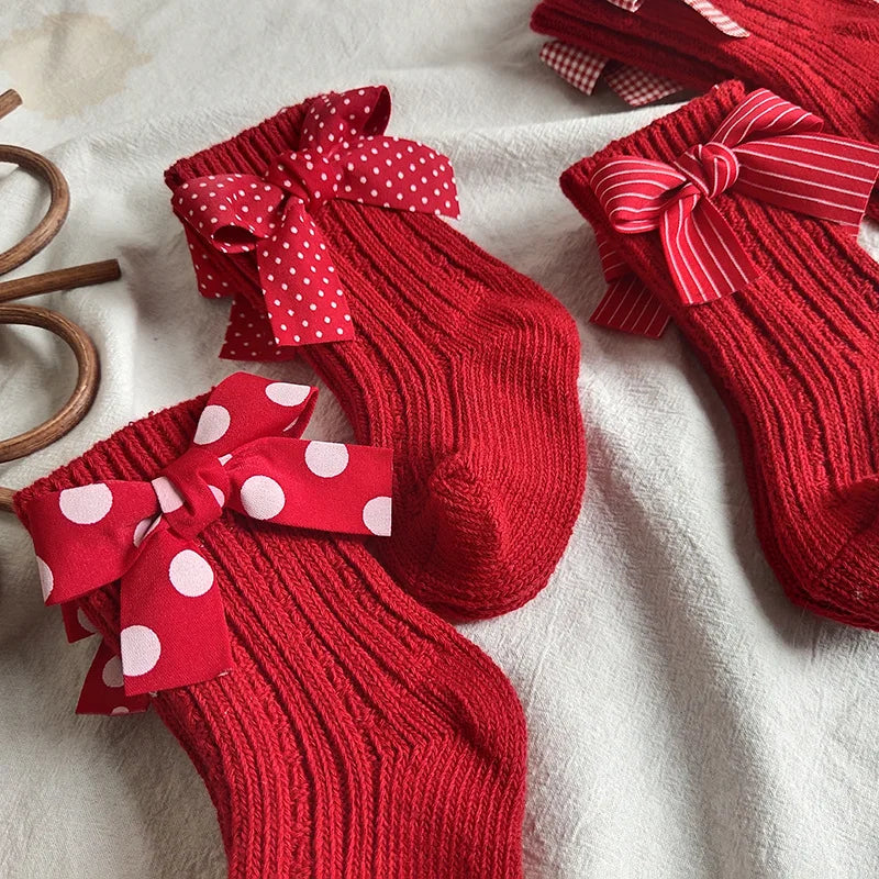 Girls Knee High Socks Sizes 0-5 Years