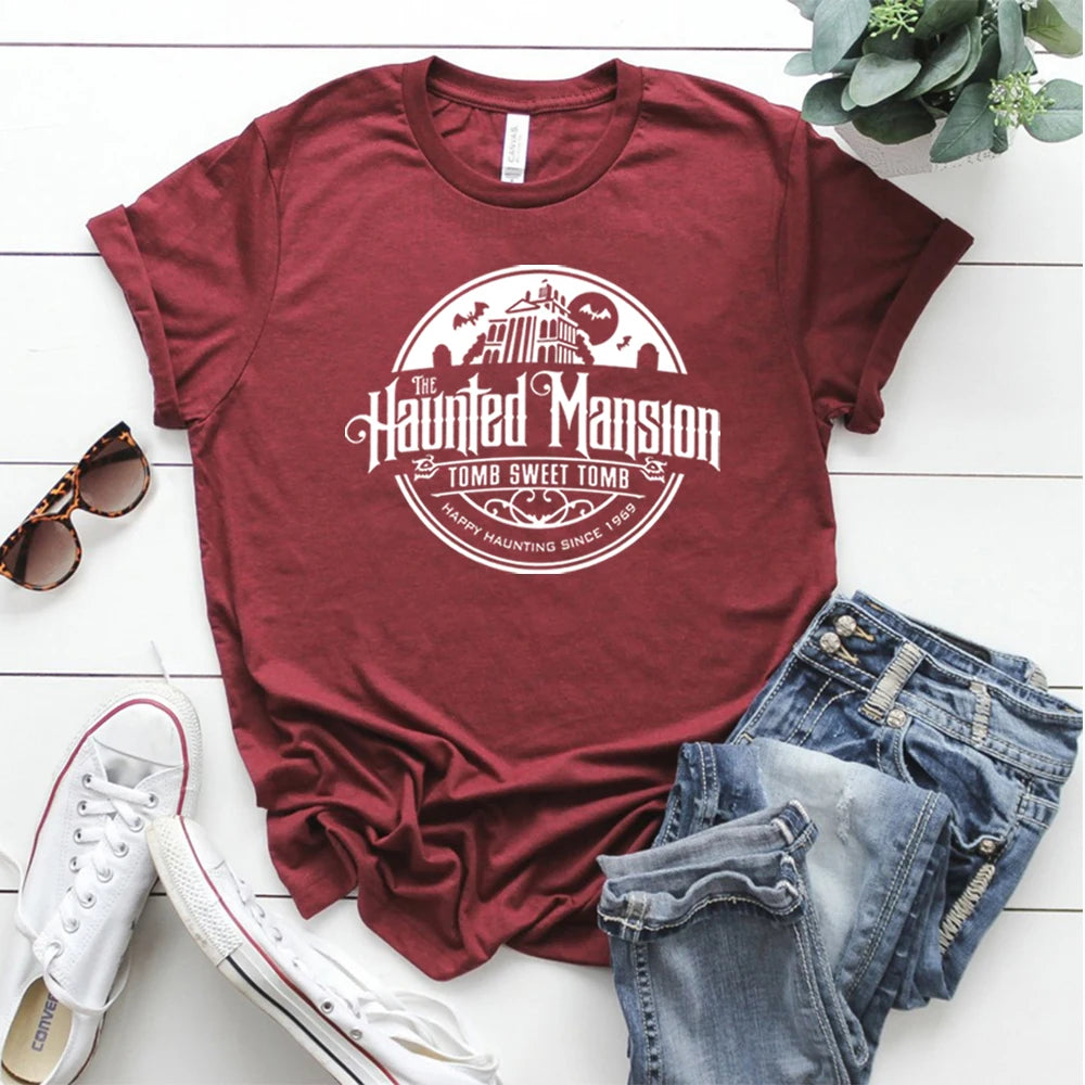 Haunted Mansion Women's Retro Tee