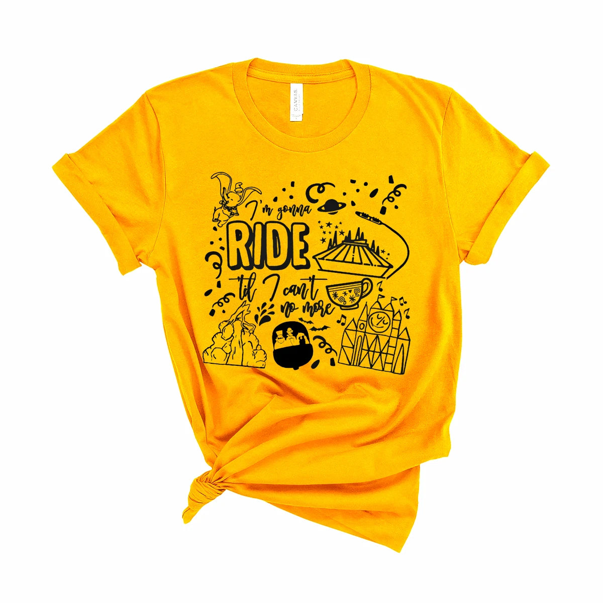 I'm Gonna Ride Til I Can't No More - Disney Inspired T-shirt