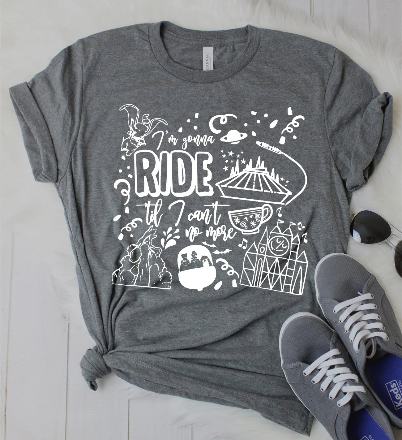 I'm Gonna Ride Til I Can't No More - Disney Inspired T-shirt