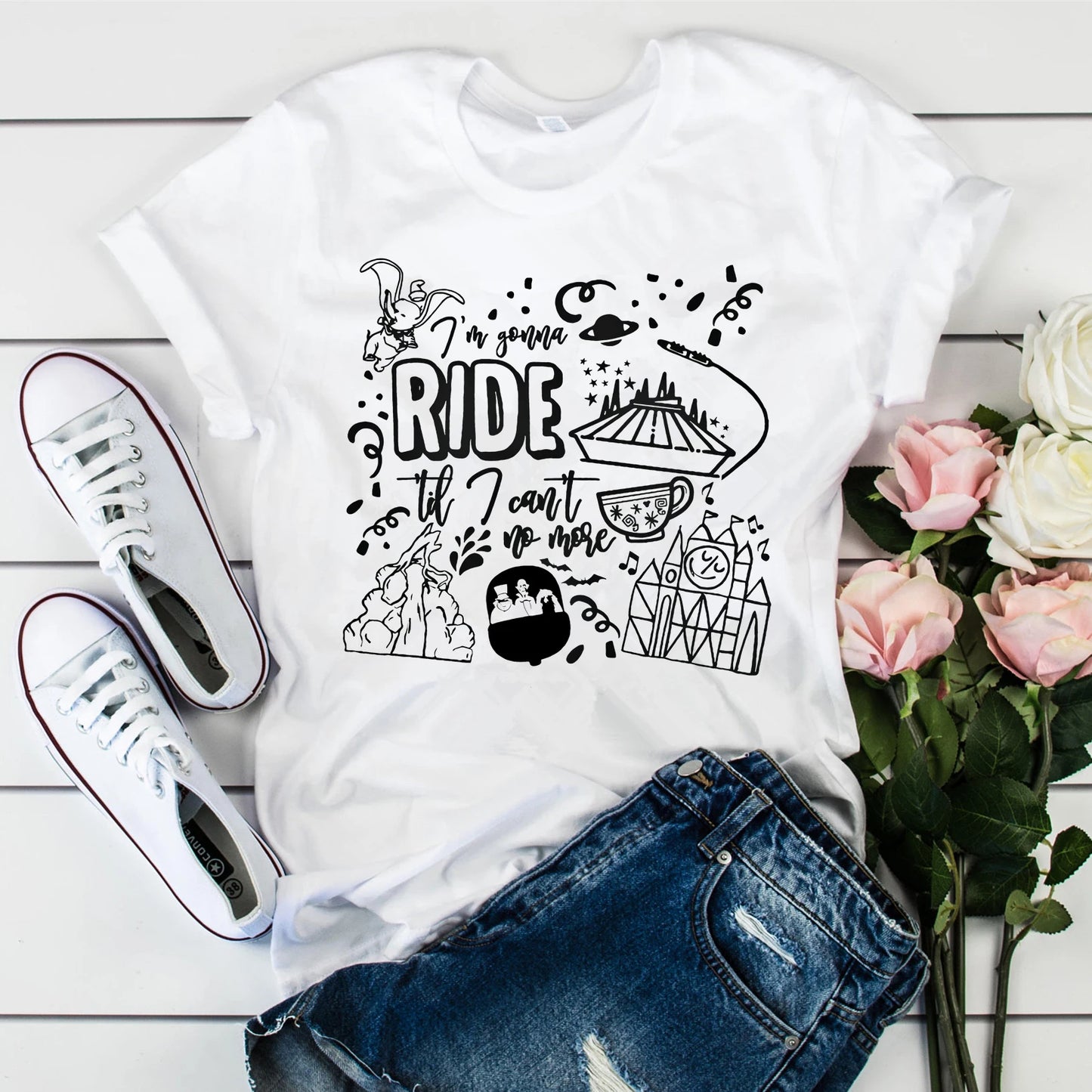 I'm Gonna Ride Til I Can't No More - Disney Inspired T-shirt