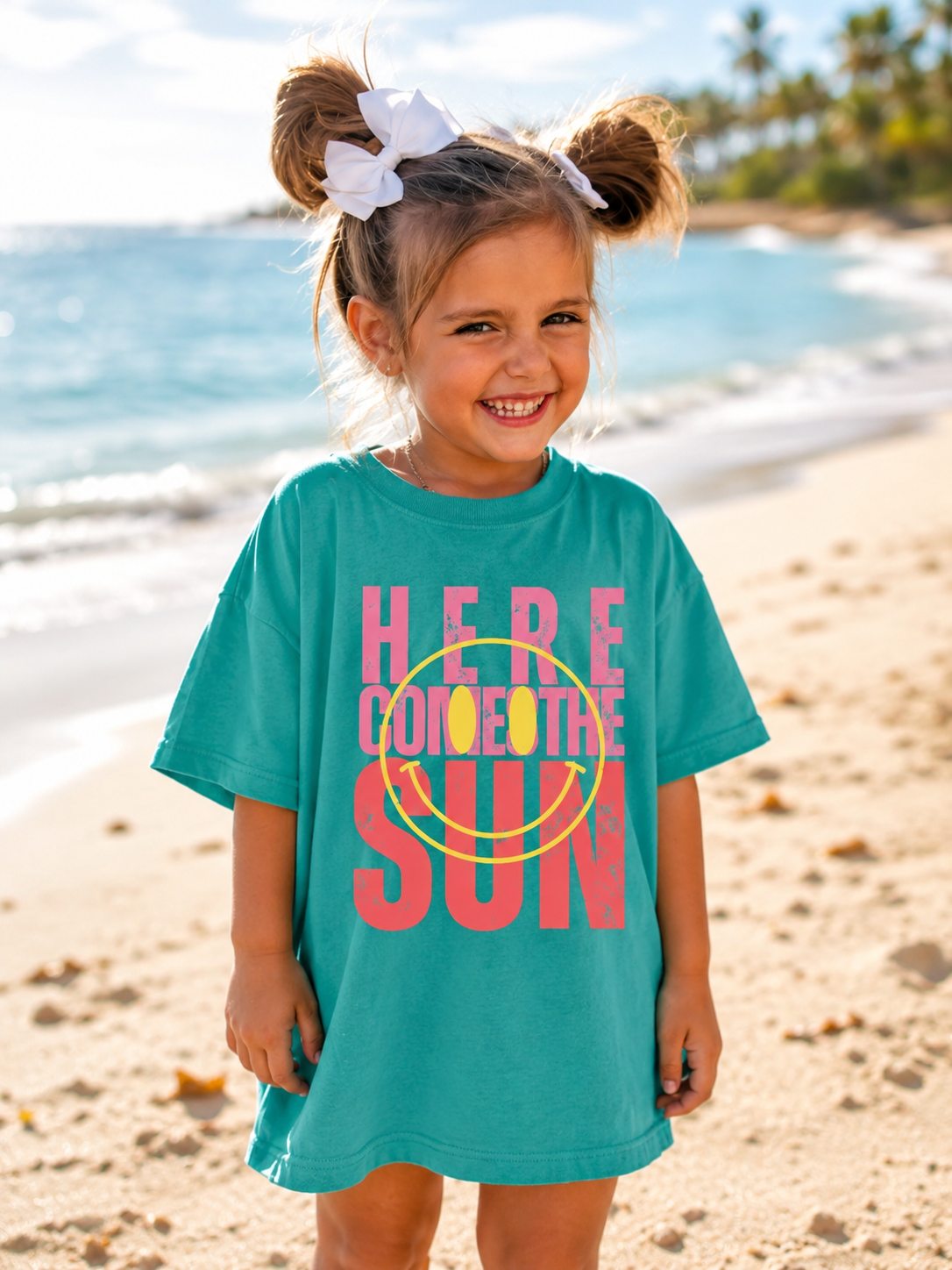 Here Comes the Sun Kids Graphic Tee