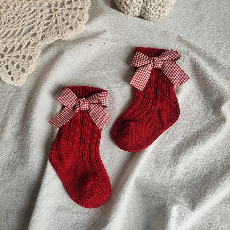 Girls Knee High Socks Sizes 0-5 Years