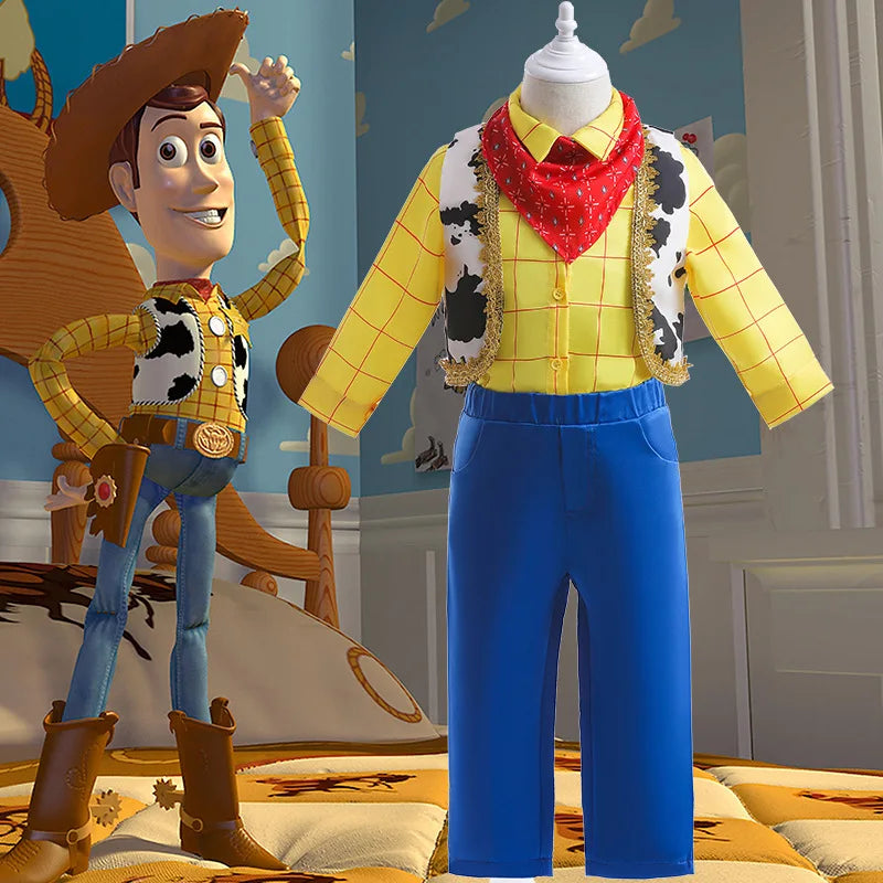 Pixar Toy Story Cosplay Buzz Lightyear, Jesse and Woody Costumes