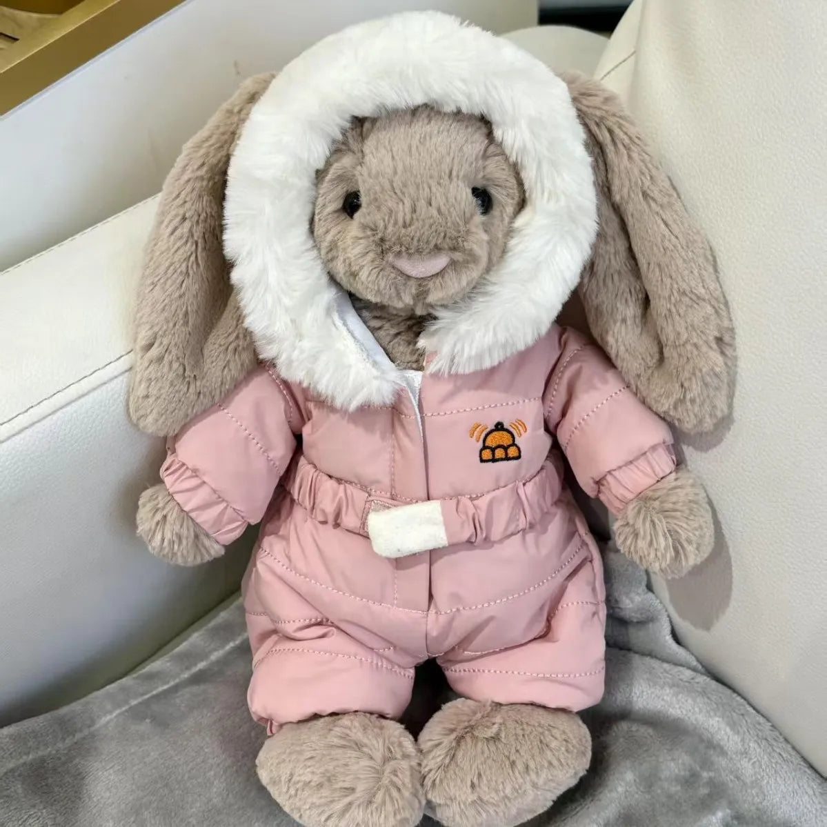 Cozy Winter Friends Plush β Bear or Bunny in Snowsuit (12β14β)