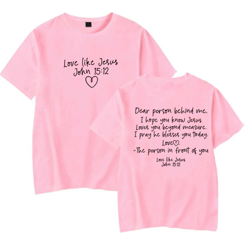 Dear Person Behind Me - Juniors T-Shirt