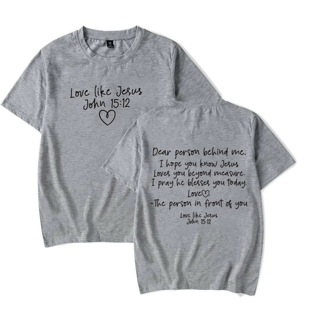 Dear Person Behind Me - Juniors T-Shirt