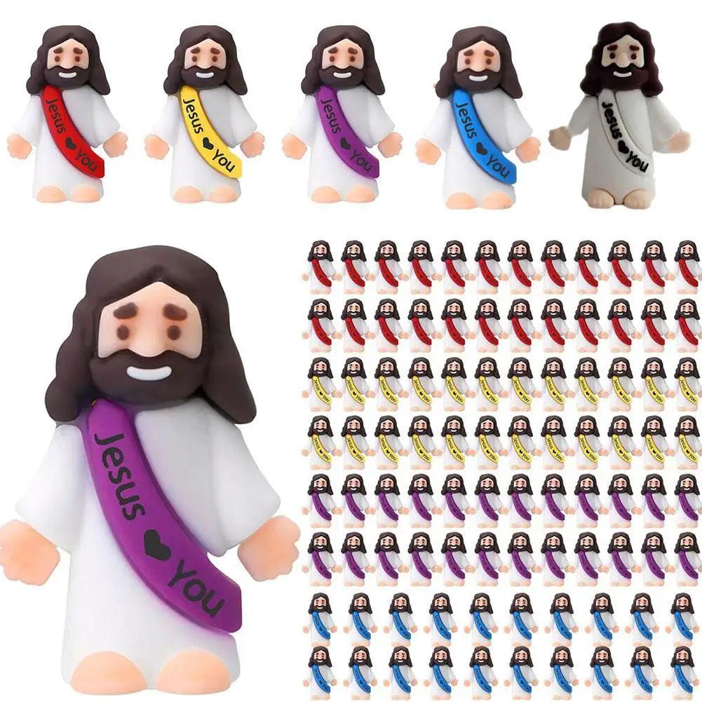 Miniature Jesus PVC 50 Pieces