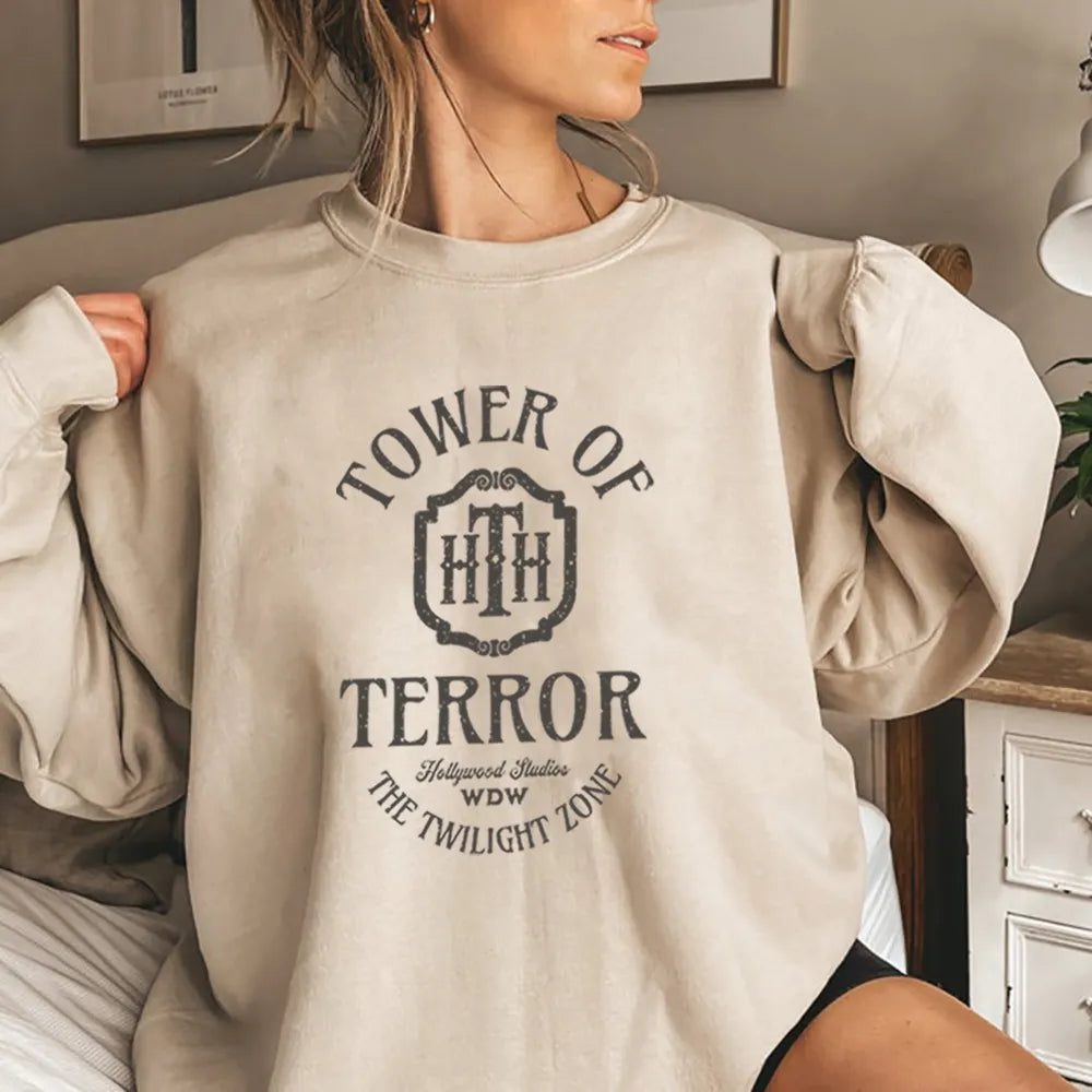 Tower of Terror Retro Sweathirts -Twilight Zone
