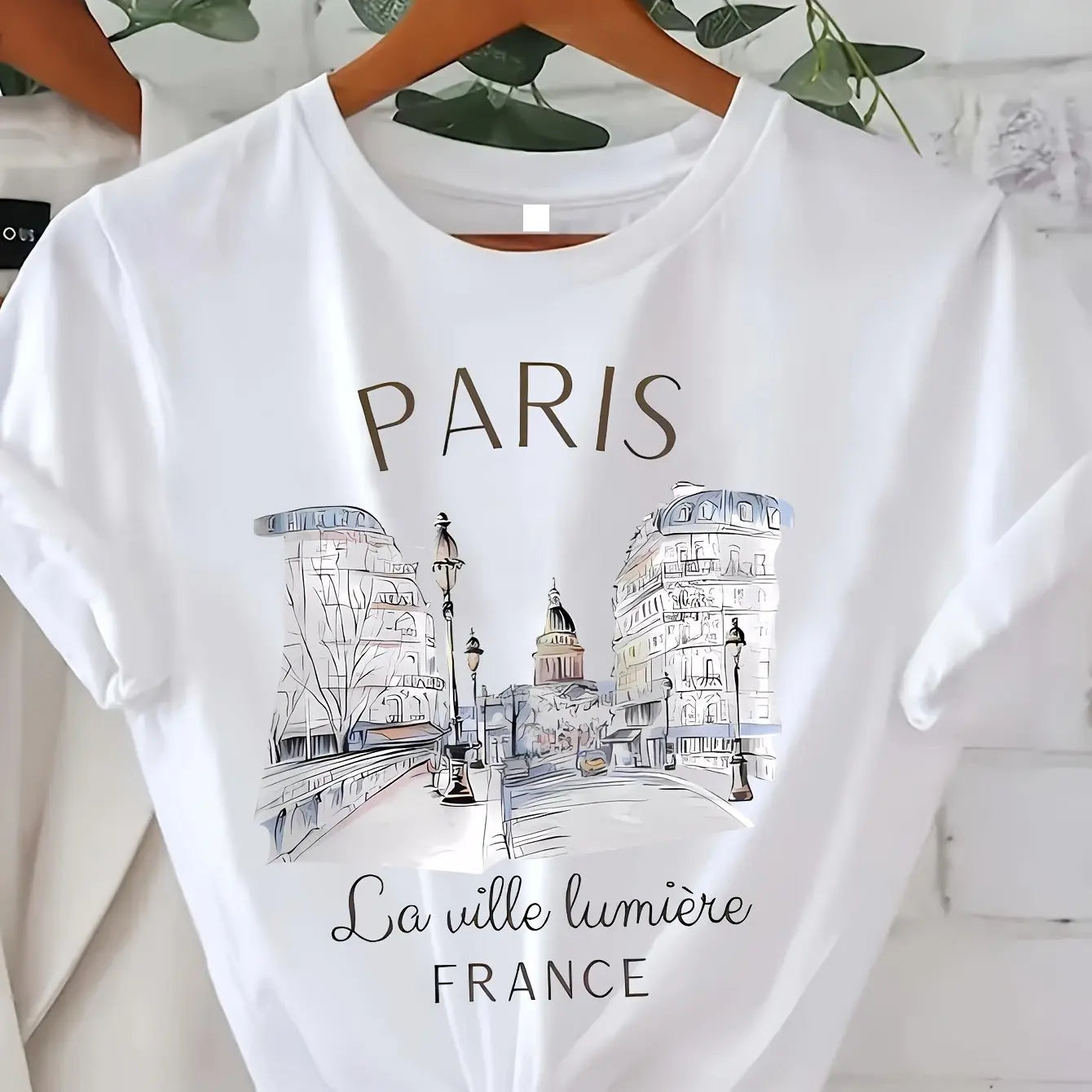 Paris Theme Women's T-Shirt