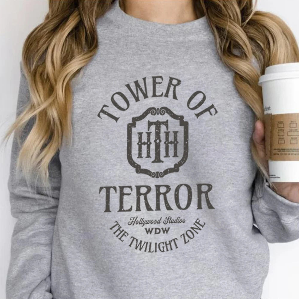 Tower of Terror Retro Sweathirts -Twilight Zone