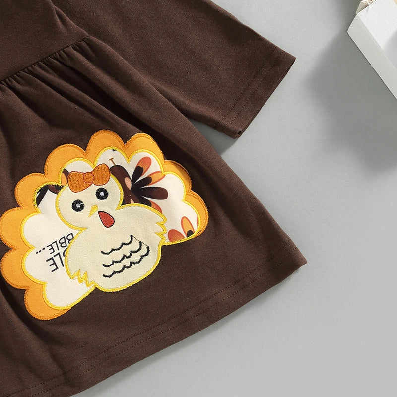 Gobble Gobble Turkey 2-Piece Outfit Set β Infant & Toddler Fall Tunic & Leggings