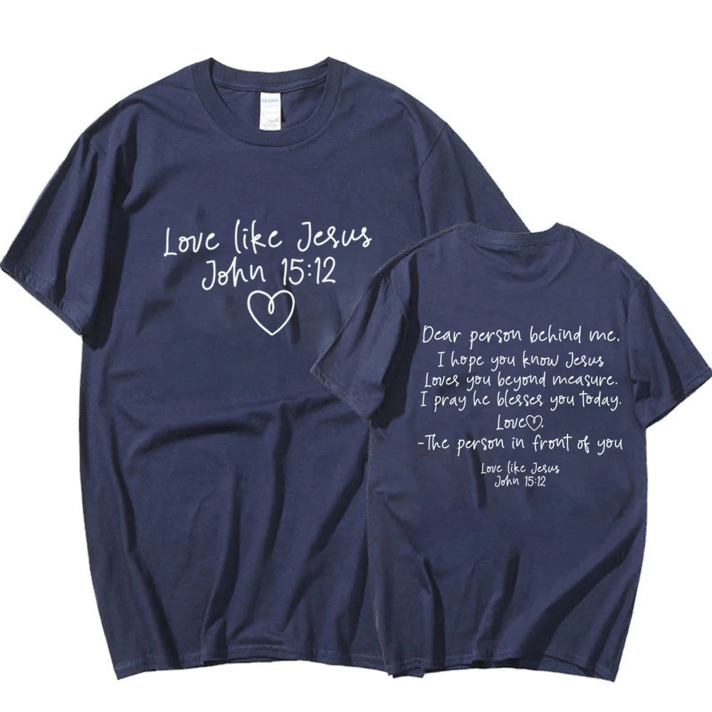 Dear Person Behind Me - Juniors T-Shirt
