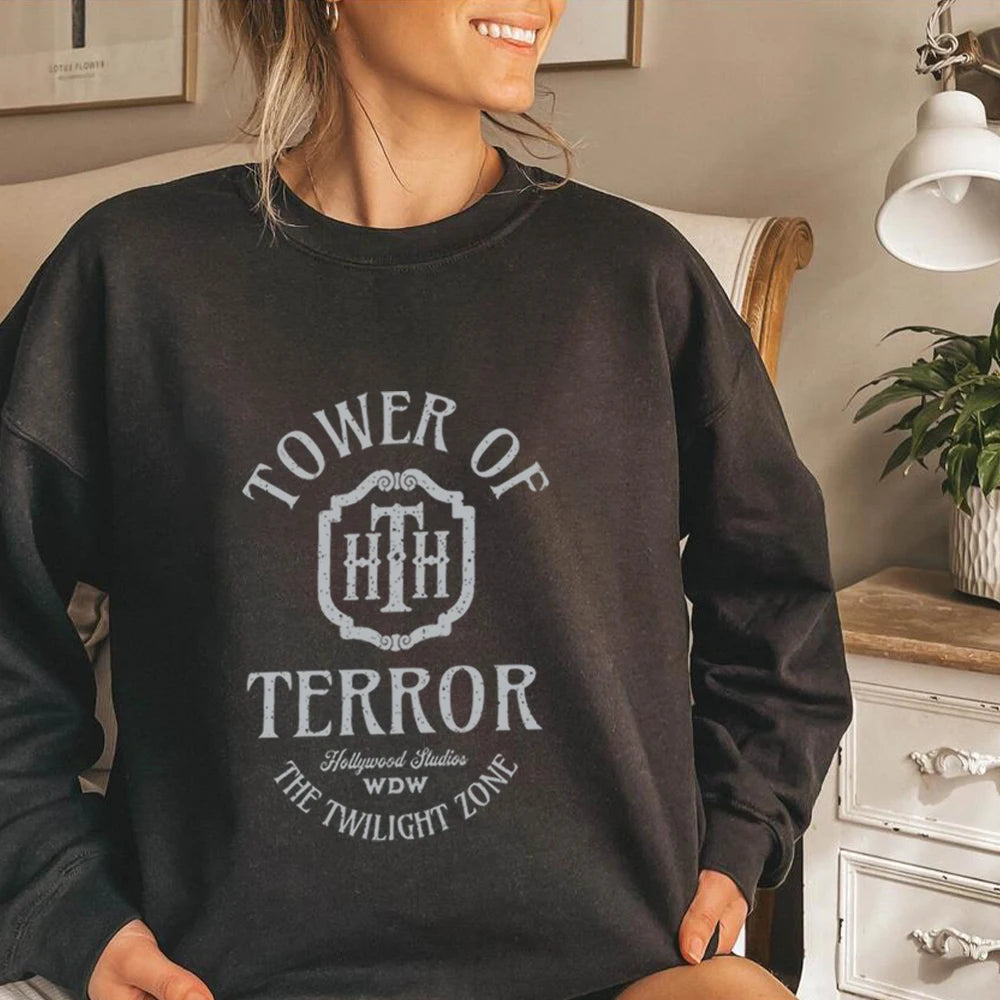 Tower of Terror Retro Sweathirts -Twilight Zone