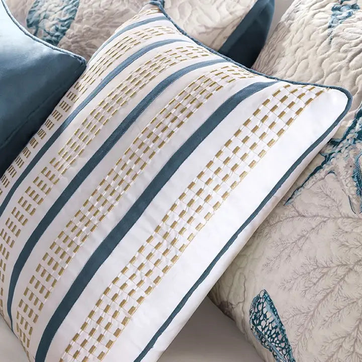6-Piece Coastal Coverlet Set