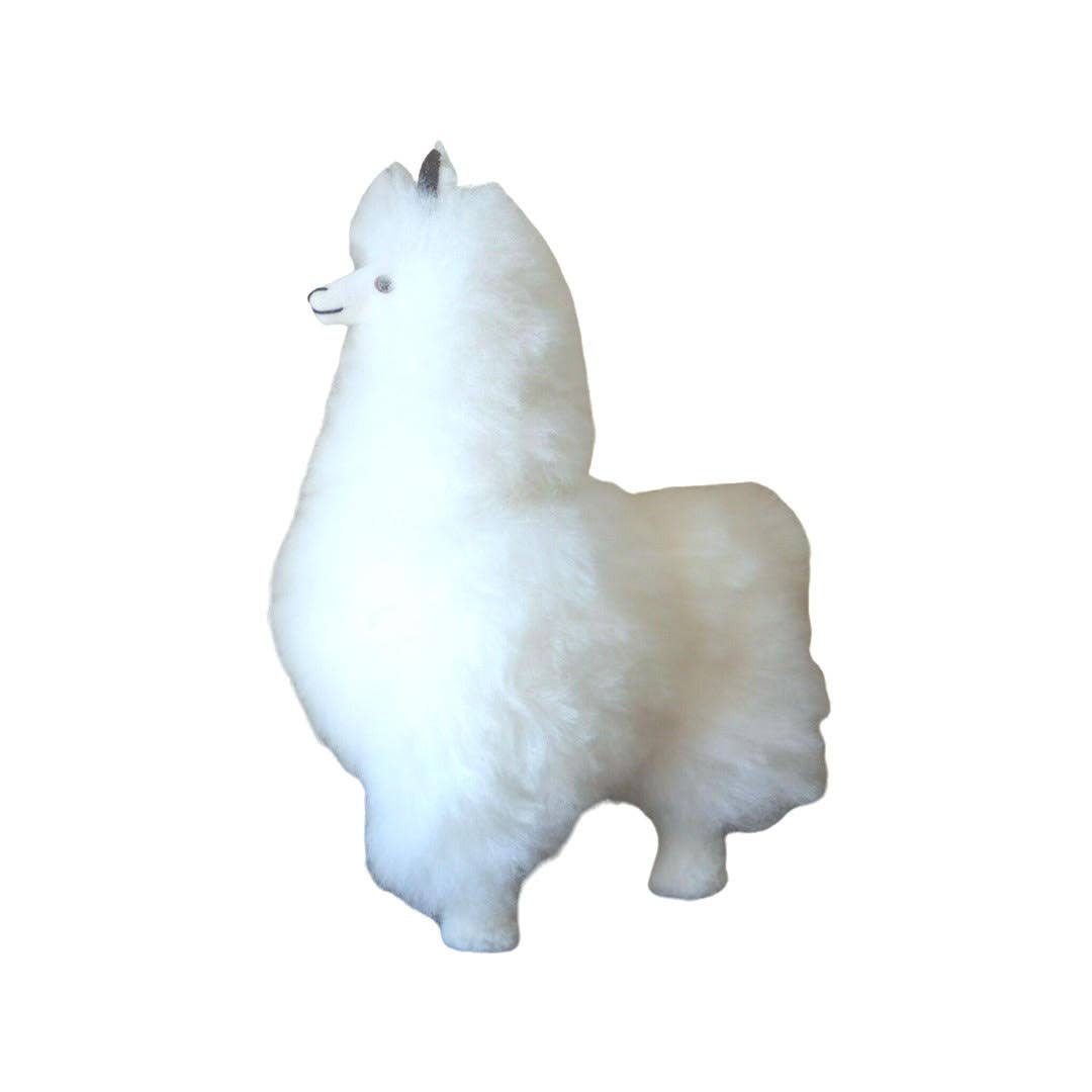 Alpaca Fur Toy Extremely Soft 8"