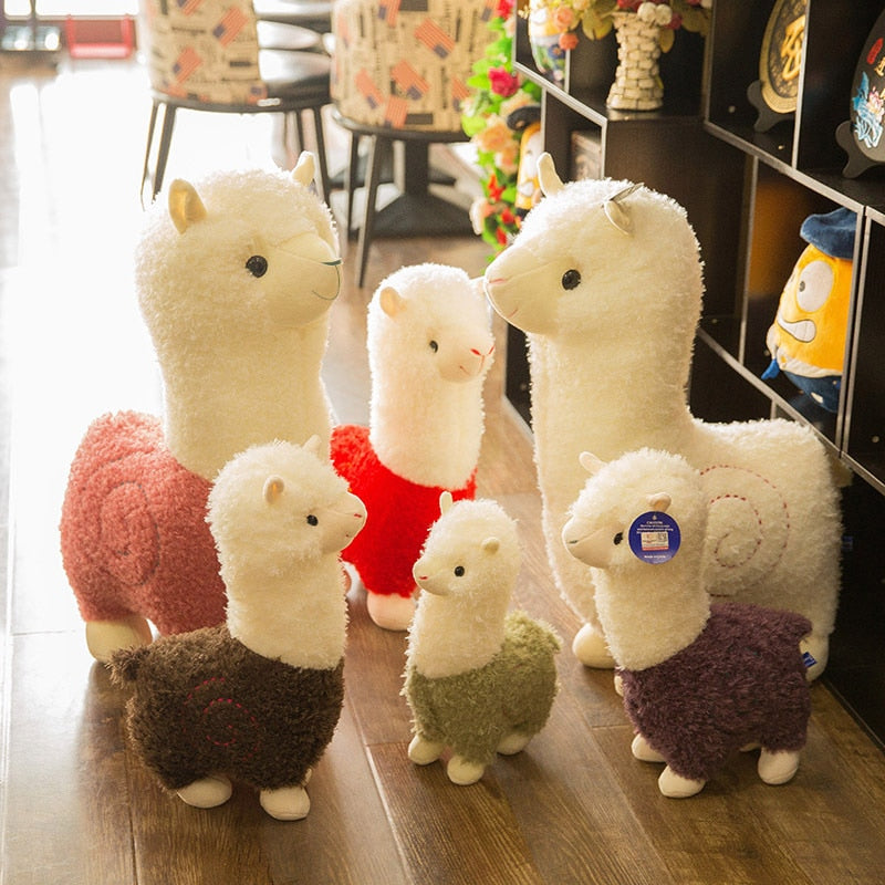 Alpaca Plush- The Perfect Cuddly Companion!
