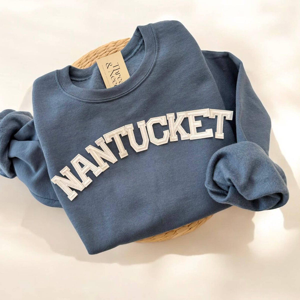 Classic NANTUCKET East Coast Crewneck Sweatshirt