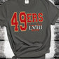 Super Bowl Football San Francisco 49ers Shirt