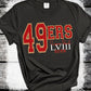 Super Bowl Football San Francisco 49ers Shirt