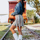 Rodeo Ready Fringe Skirt
