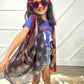Girls' Vintage Stars & Stripes Vest