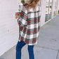 Christmas Lapel Plaid Jacket