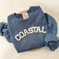 Coastal Sweatshirt, Summer Beach Sweatshirts