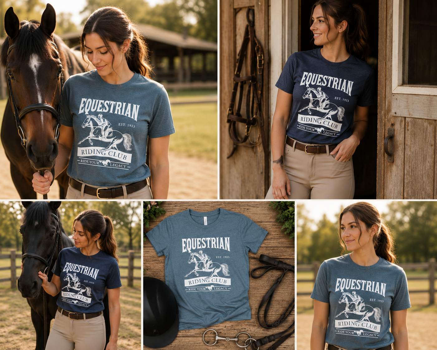 Equestrian Riding Club Women's T-Shirt