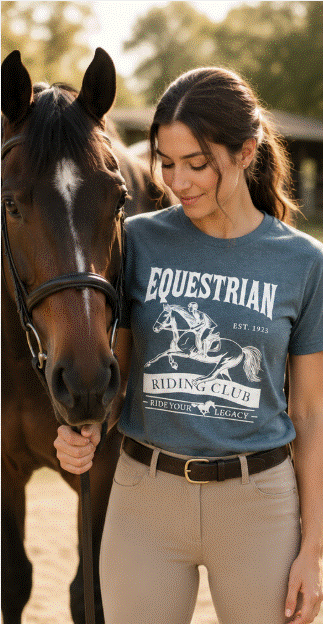 Equestrian Riding Club Women's T-Shirt