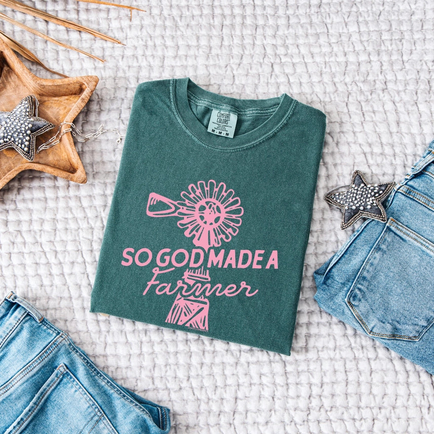 So God Made A Farmer - Graphic Tee