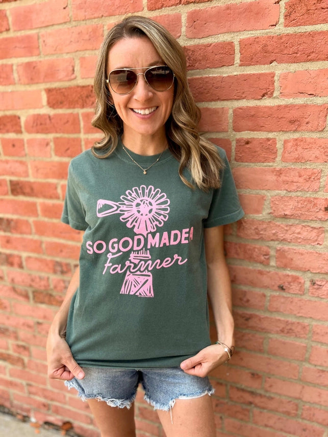 So God Made A Farmer - Graphic Tee