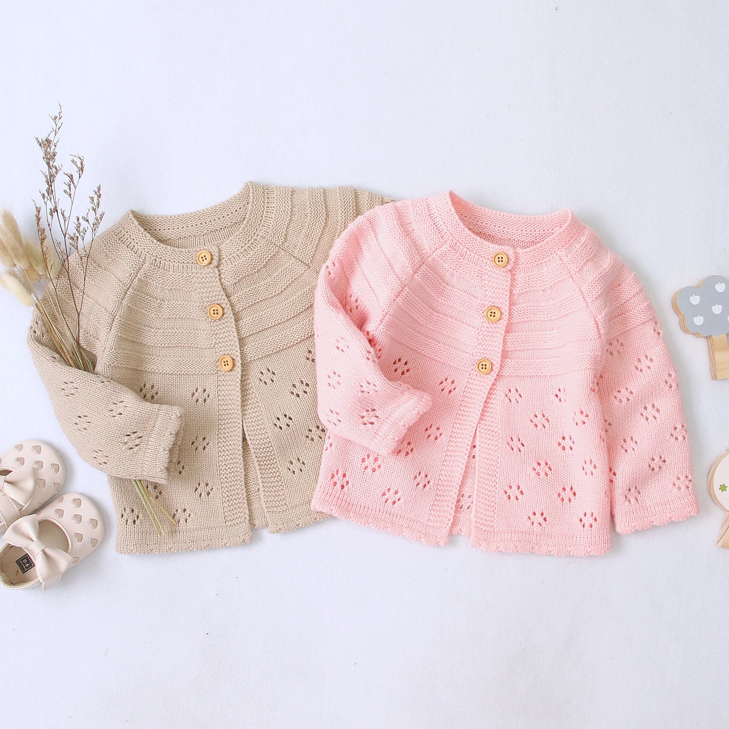 Baby/Toddler Girls Knit Sweater