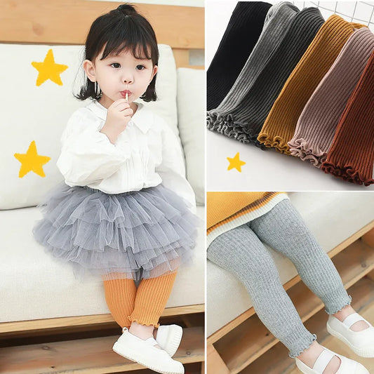 Ribbed Leggings for Baby and Toddler Girls