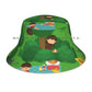 Sneaky Sasquatch Picnic Beanie and Bucket Hat