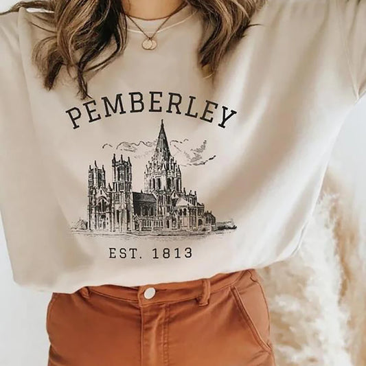 Pemberley 1813 Jane Austen Sweatshirt- Pride and Prejudice