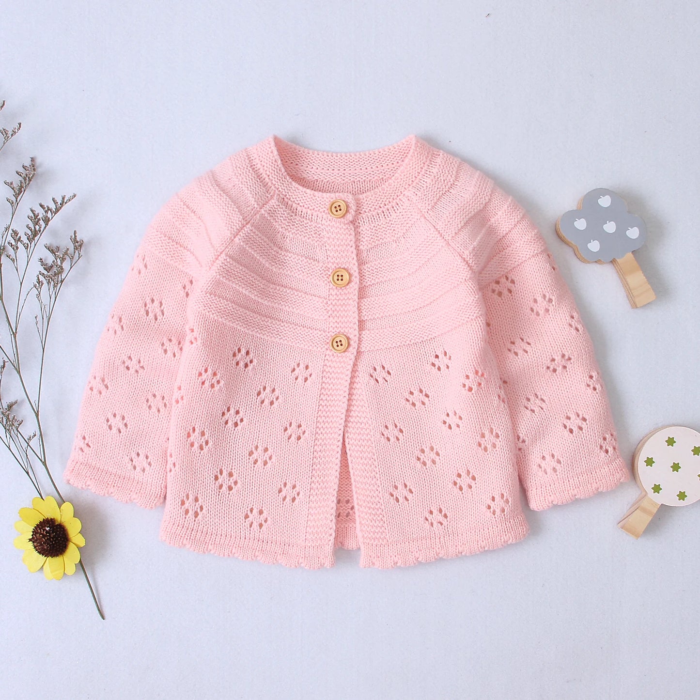 Baby/Toddler Girls Knit Sweater