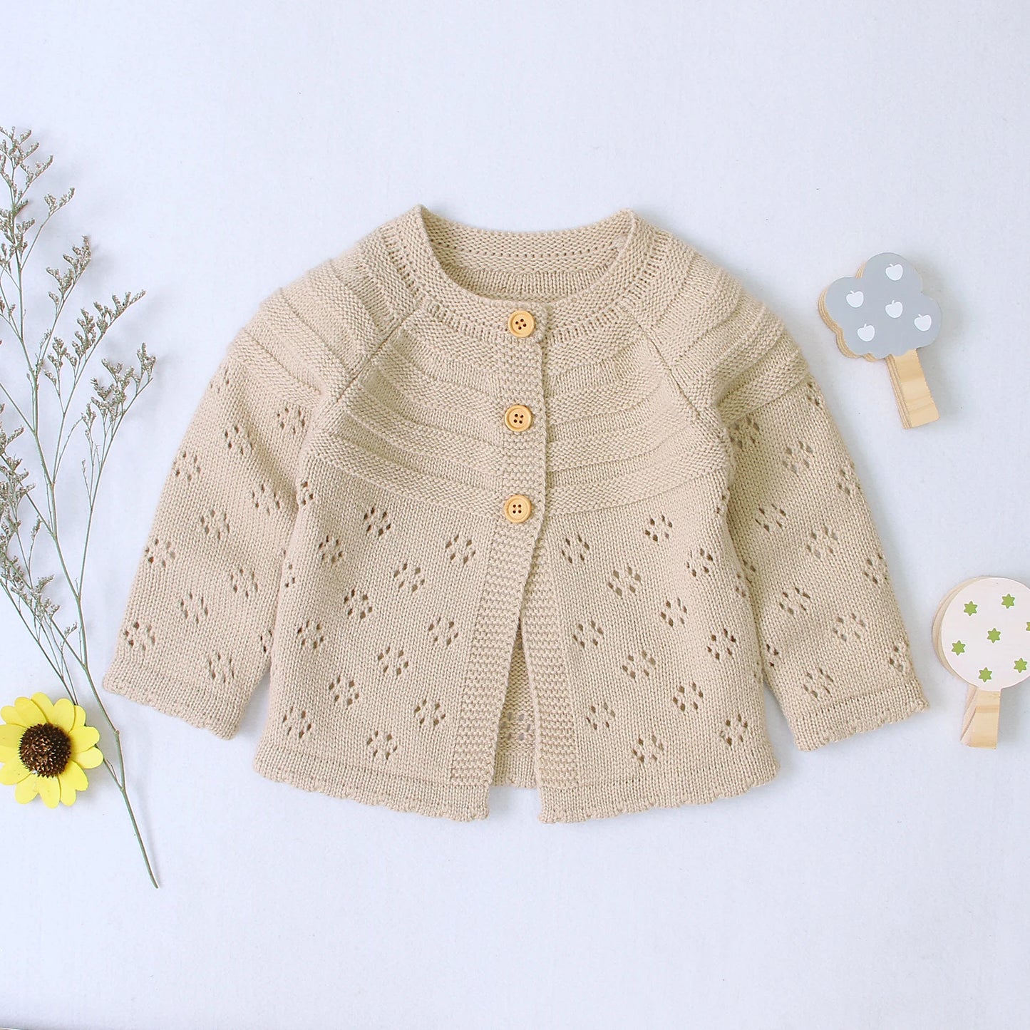 Baby/Toddler Girls Knit Sweater