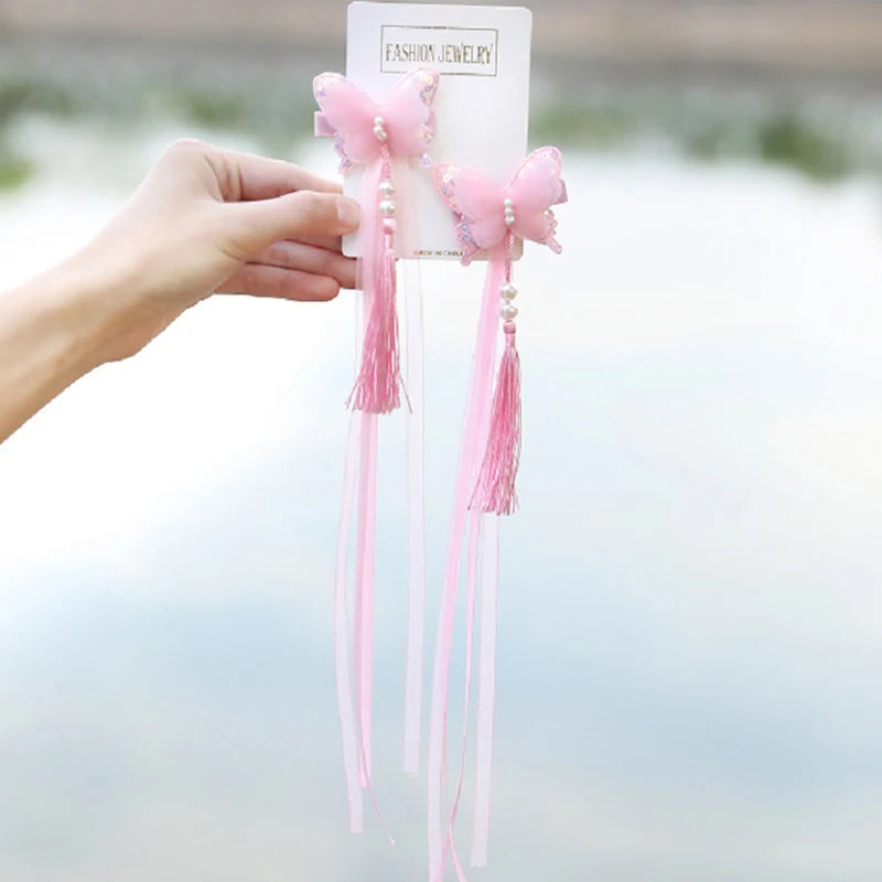 Girls Butterfly Hair Clips