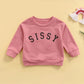 Lovely Girls Sissy Sweatshirt Size 2T-6