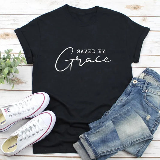 Saved By Grace Women's Tee