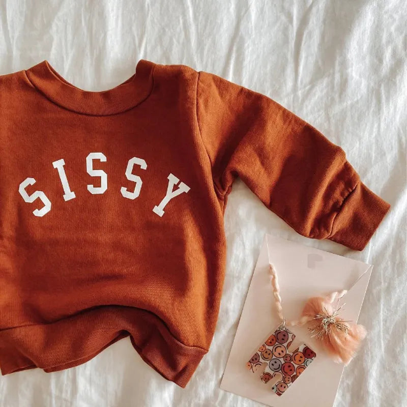 Lovely Girls Sissy Sweatshirt Size 2T-6