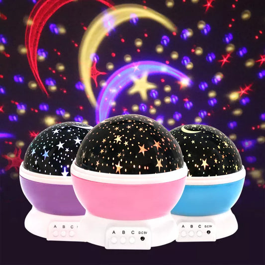 Starry Sky LED Projection Nightlight