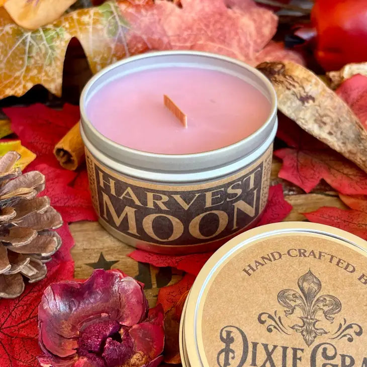 Harvest Moon - Wooden Wick Candle