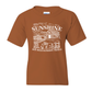Sunshine, Hay Bales and Happy Trails Kids Cotton T-Shirt