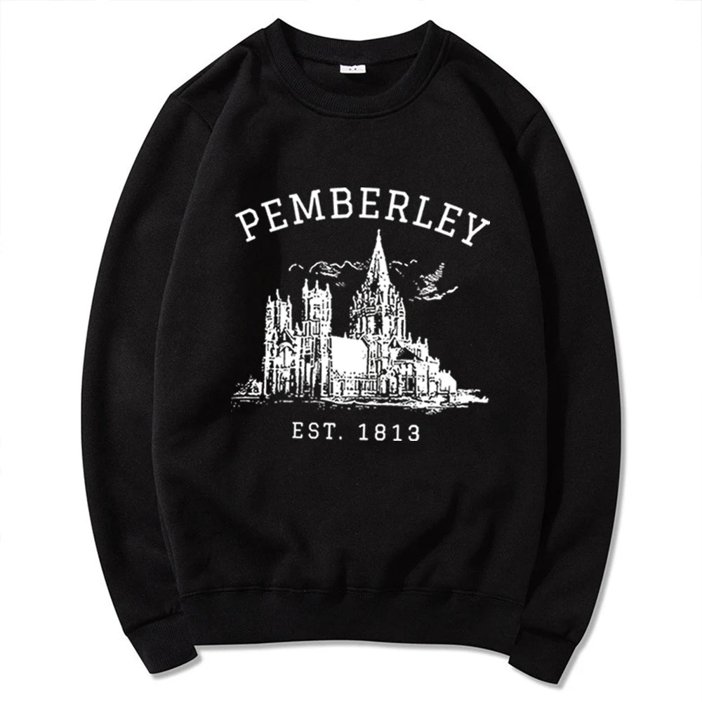 Pemberley 1813 Jane Austen Sweatshirt- Pride and Prejudice